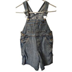 VTG Genuine Girl Small Light Was Denim Overalls‎